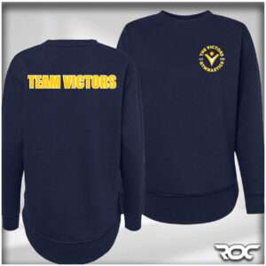 Team Victors Ladies Oversized Crewneck