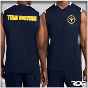 Team Victors Unisex Sleeveless V-Neck