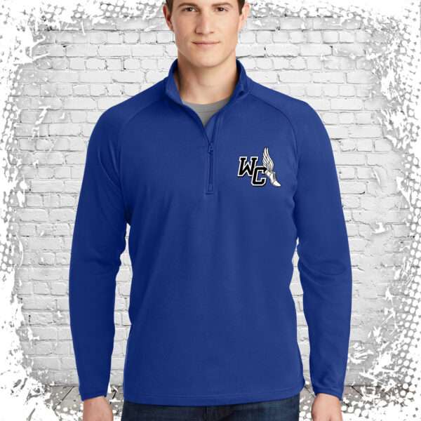 Wheatland Chili Track Mens Quarter-Zip