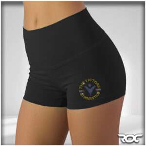The Victors Gymnastics High-Waisted Compression Shorts