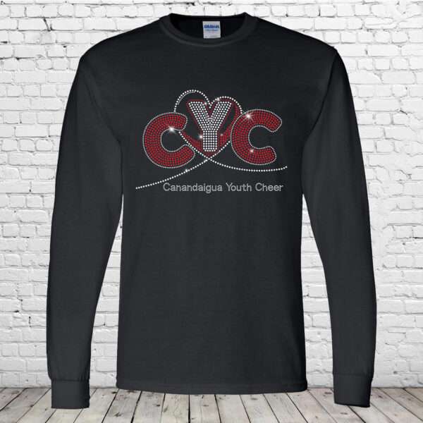 Canandaigua "CYC" Black Long Sleeve Tee