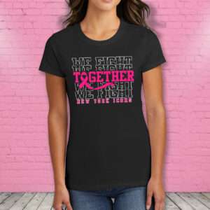 Icons Breast Cancer Awareness Ladies T-Shirt