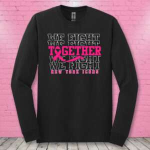 Icons Breast Cancer Awareness Long Sleeve T-Shirt