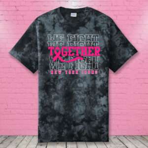 Icons Breast Cancer Awareness Tie Dye T-Shirt