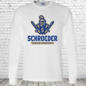 Schroeder Field Hockey White Long Sleeve Tee