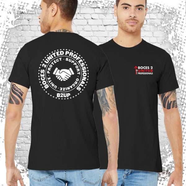 Boces 2 Bella Canvas Tee with Left Chest Logo