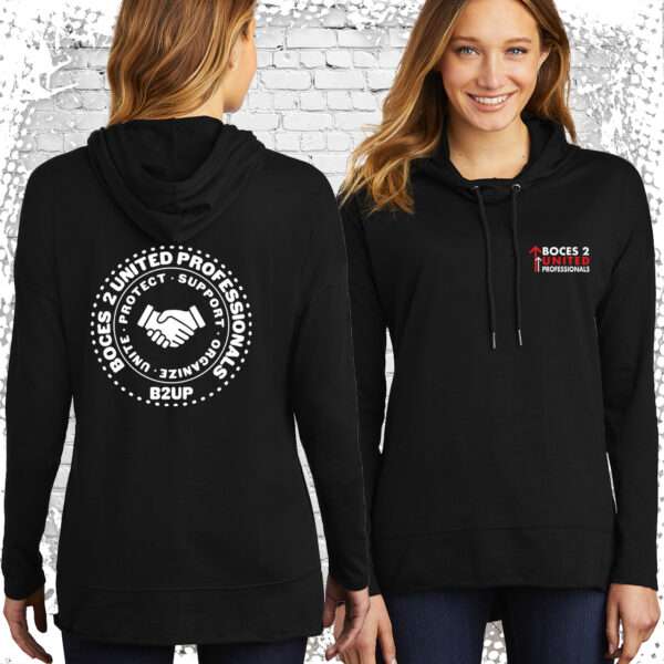 Boces 2 Women’s Featherweight French Terry Hoodie with Left Chest Logo