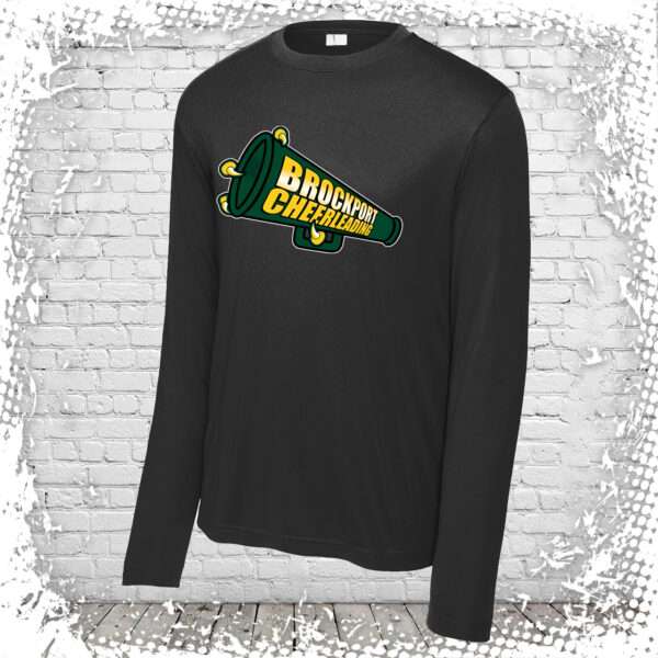 Brockport Cheer Black Performance Long Sleeve