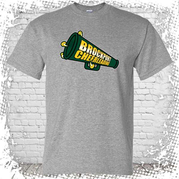 Brockport Cheer Grey Tee
