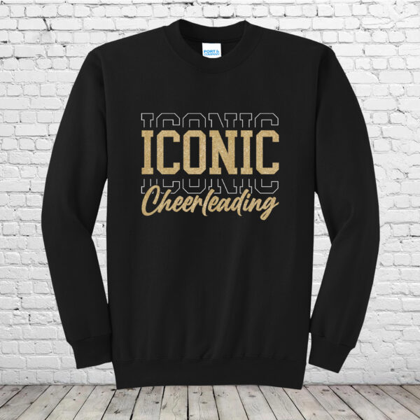 Iconic Cheerleading Crewneck Sweatshirt