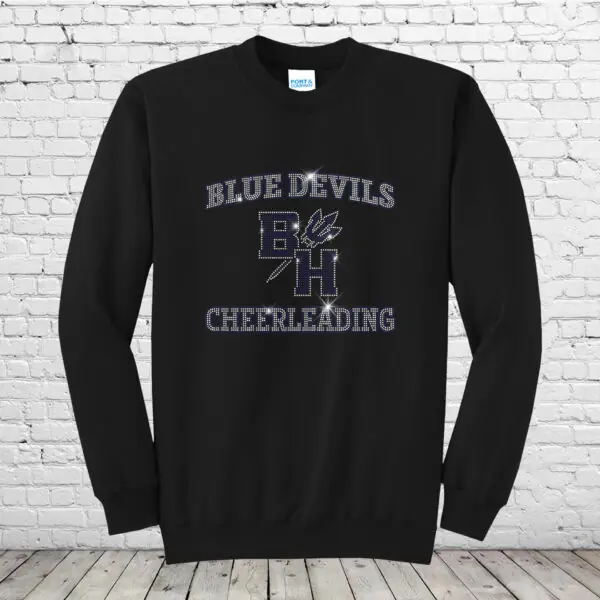 Blue Devils Jr. Cheer Crewneck Sweatshirt