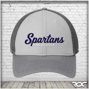 Gates Chili Lacrosse New Era Stretch Mesh Cap