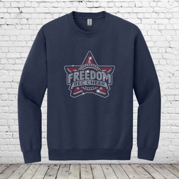 Freedom Rec Cheer Bling Crewneck Sweatshirt