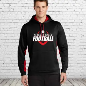 Penfield Patriots Football Performance Hooded Fleece