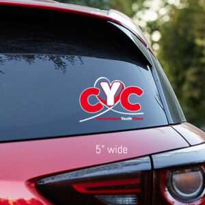 Canandaigua Youth Cheer Window Sticker