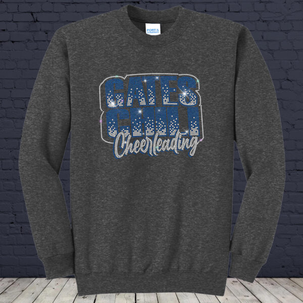 Gates Chili Cheer Bling Crewneck Sweatshirt