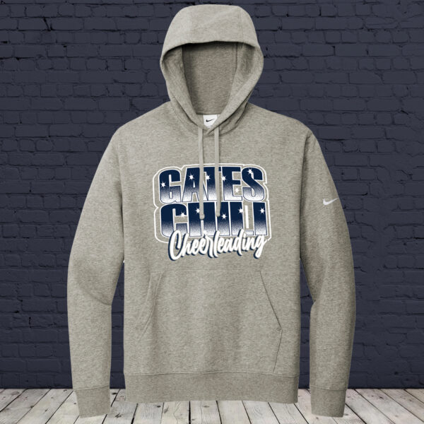 Gates Chili Cheer Nike Club Fleece Pullover Hoodie