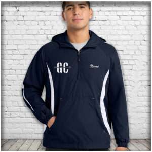 Gates Chili Cross Country Jersey Lined 1/4 Zip Jacket
