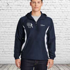 Gates Chili Track & Field Jersey Lined 1/4 Zip Jacket