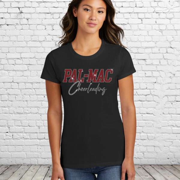 Pal-Mac Cheer Bling Ladies Tee