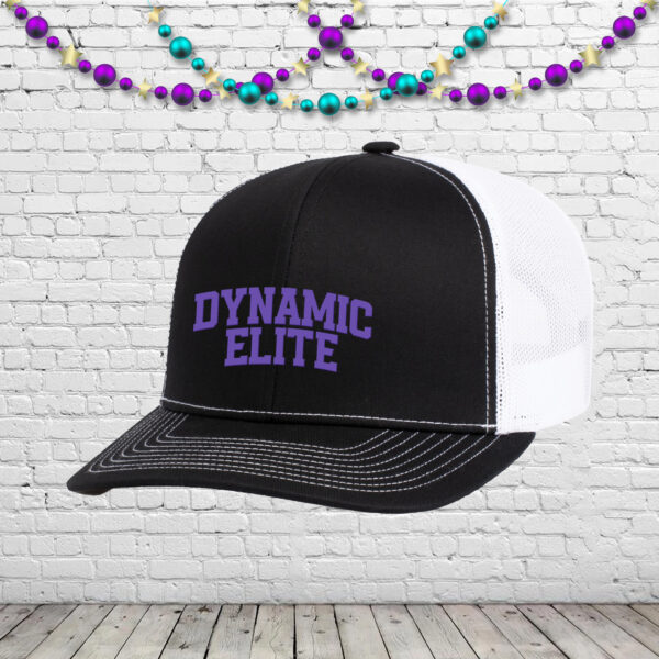 Dynamic Elite Black Snapback Trucker Cap