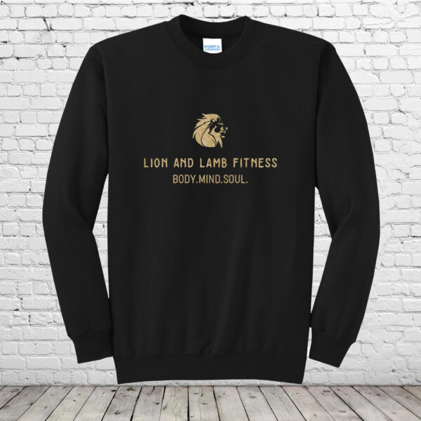 Lion and Lamb Crewneck Sweatshirt