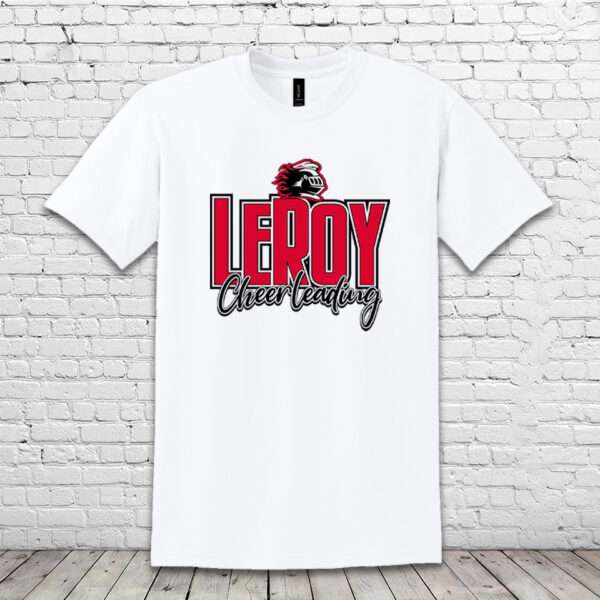 Leroy Cheer Tee-White