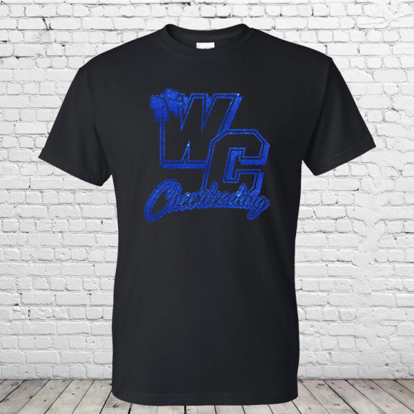 Wheatland Chili Cheer Tee-Black