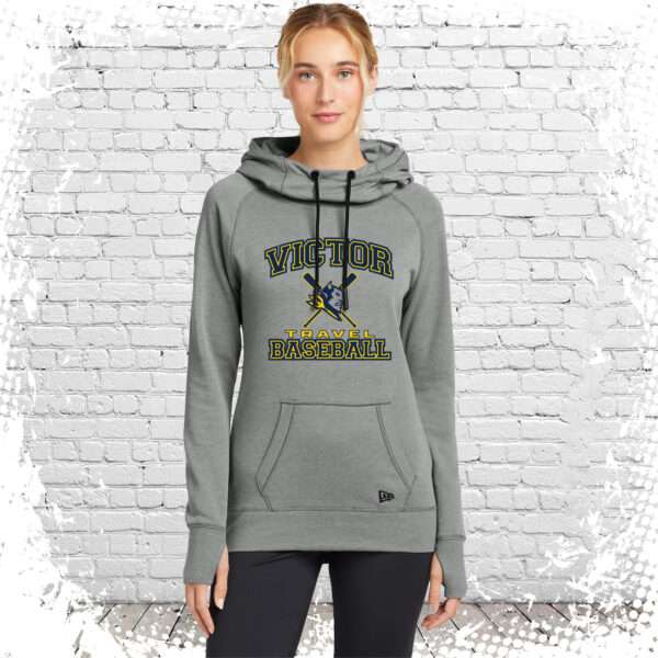 Victor Travel Baseball New Era® Women's Fleece Pullover Hoodie