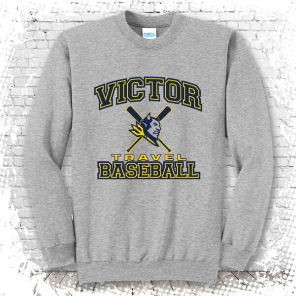 Victor Travel Baseball Crewneck Sweatshirt