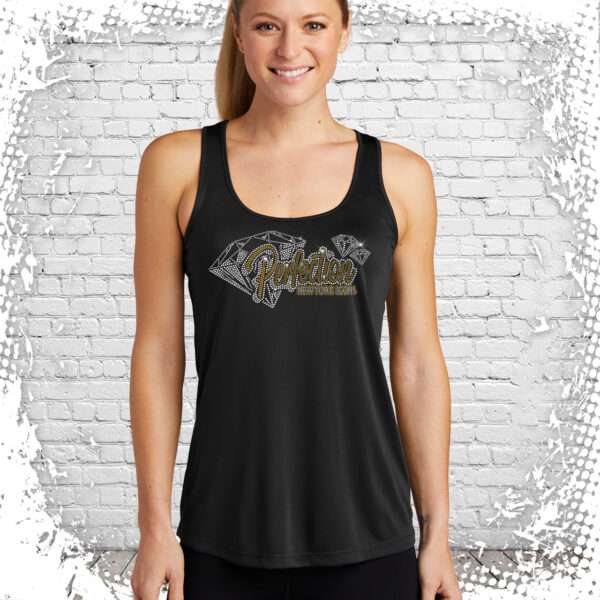 NY Icons Perfection Bling Racerback Tank