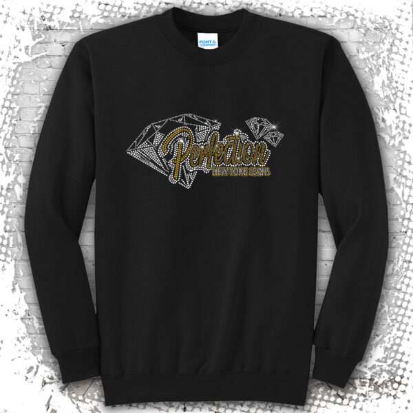 NY Icons Perfection Bling Crewneck Sweatshirt