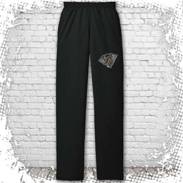 NY Icons Perfection Bling Sweatpant with Pockets