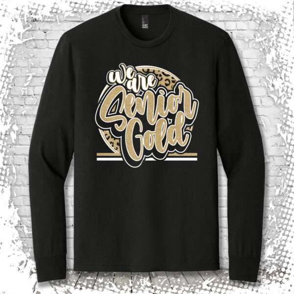 NY Icons Senior Gold Performance Tri-Blend Long Sleeve Tee