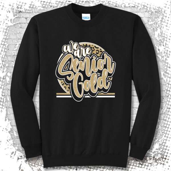 NY Icons Senior Gold Crewneck Sweatshirt