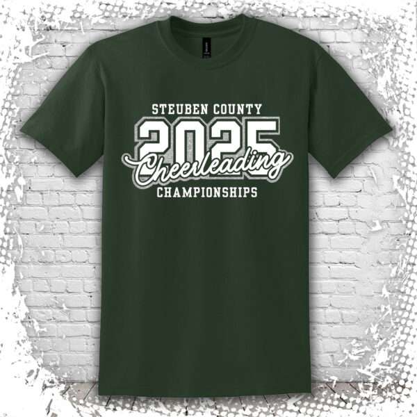 Steuben County Cheerleading Championship 2025 Tee