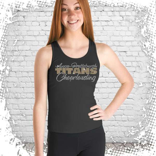 Avoca Prattsburgh Cheer Compression Tank Top