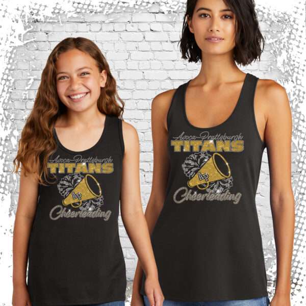 Avoca Prattsburgh Cheer Girls/Ladies Tank Top