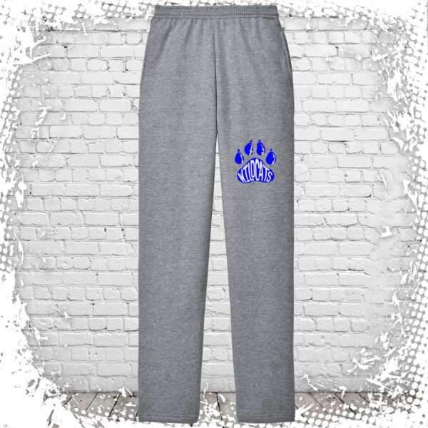 Wheatland Chili Wildcats Grey Pocket Sweatpant