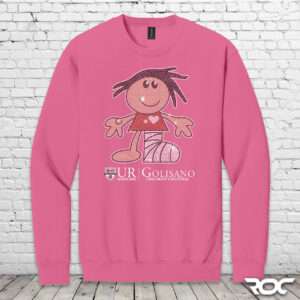 Golisano Bling Crewneck - Pink Lemonade