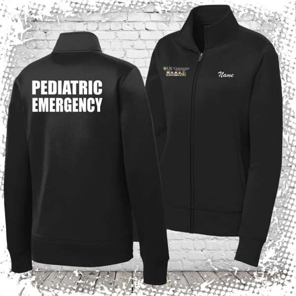 Golisano Pediatric Emergency Fleece Ladies Full-Zip Jacket