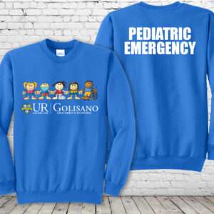 Golisano Pediatric Emergency Royal Crewneck Sweatshirt