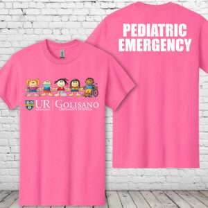 Golisano Pediatric Emergency Safety Pink Tee