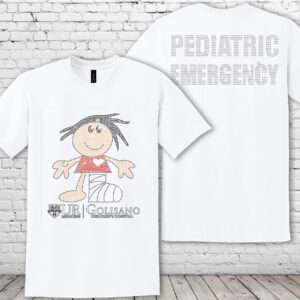Golisano Pediatric Emergency Bling White Tee