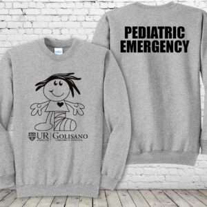 Golisano Pediatric Emergency Sandy Athletic Heather Crewneck Sweatshirt
