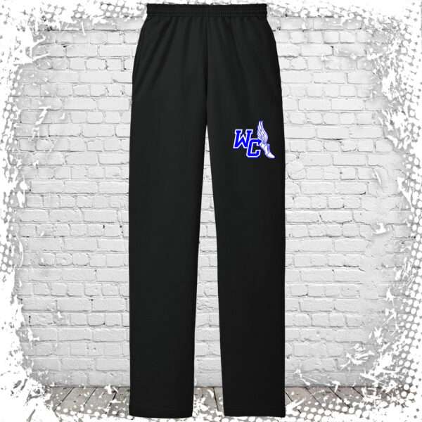 Wheatland Chili Track Black Sweatpant