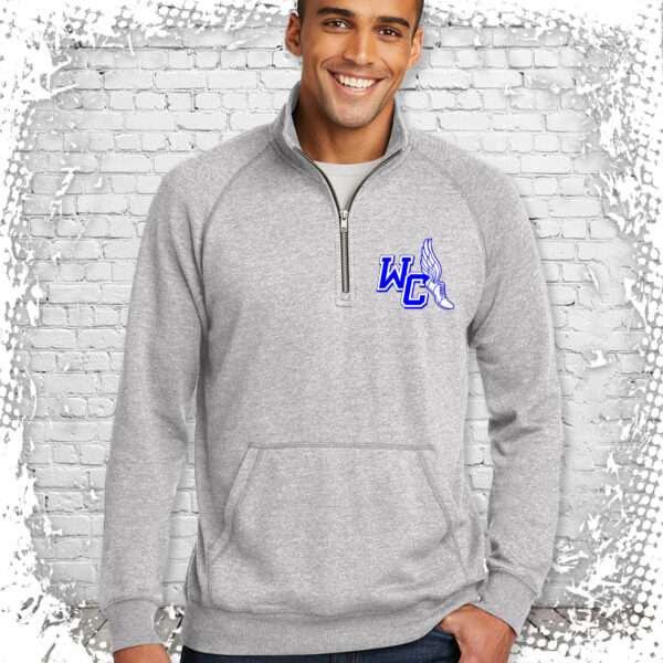 Wheatland Chili Track Quarter-Zip Sweatshirt