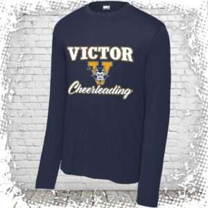 Victor Jr. Blue Devils Cheerleading Long Sleeve T-Shirt