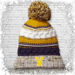 Victor Jr. Blue Devils Pom Beanie