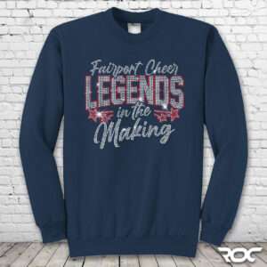 Fairport Cheer Bling Crewneck